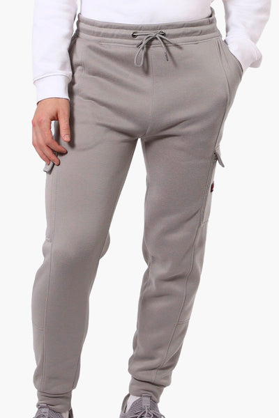 Canada Weather Gear Tie Waist Cargo Joggers - Grey - Mens Joggers & Sweatpants - International Clothiers