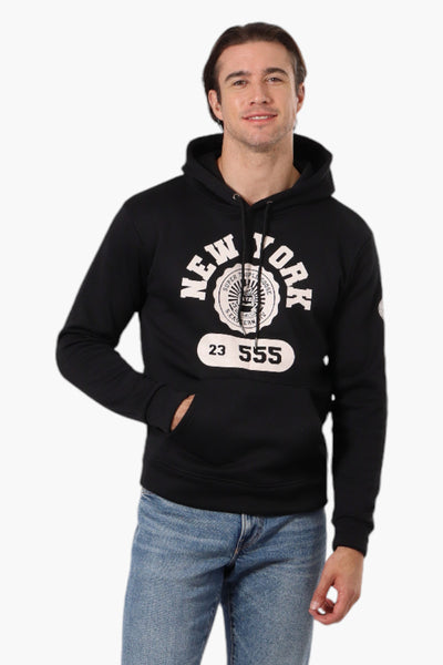 Super Triple Goose New York Print Hoodie - Black - Mens Hoodies & Sweatshirts - International Clothiers