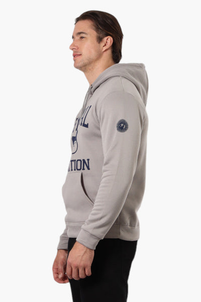 Super Triple Goose Physical Education Print Hoodie - Grey - Mens Hoodies & Sweatshirts - International Clothiers