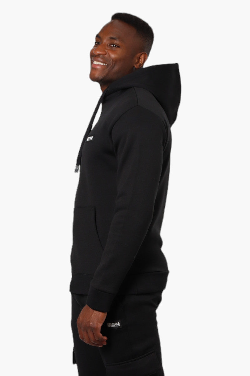 Essentials Solid Basic Pullover Hoodie - Black - Mens Hoodies & Sweatshirts - International Clothiers