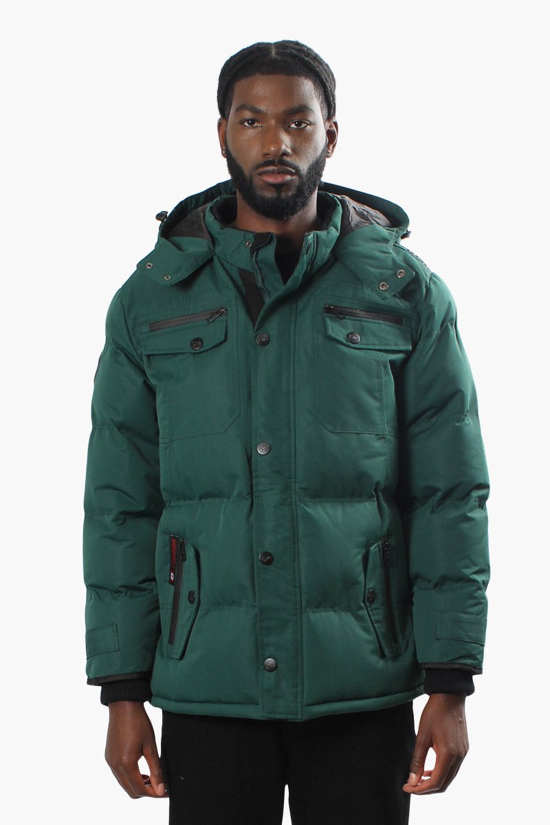 Canada Weather Gear Zip Pocket Puffer Parka Jacket