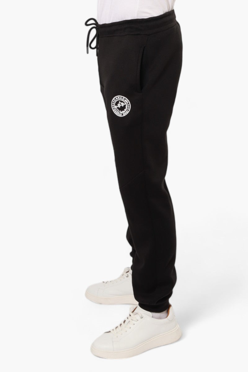 Canada Weather Gear Solid Tie Waist Joggers Black